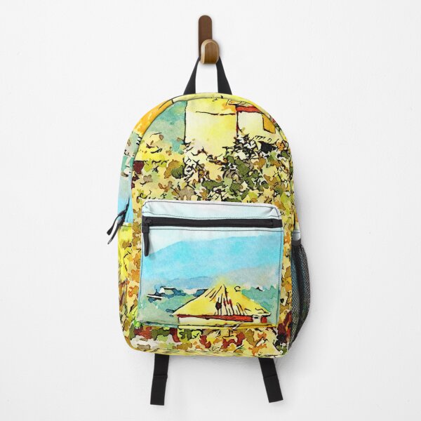 Item preview, Landscape with an farm with silos in the olive grove designed and sold by Giuseppe Cocco.