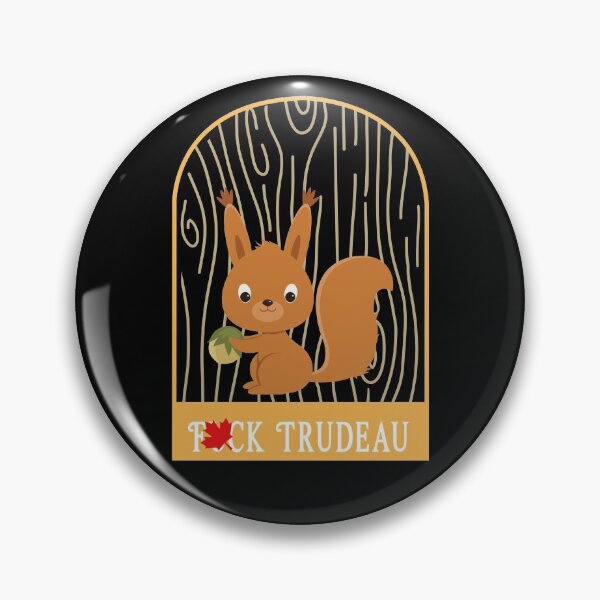 Item preview, F*ck Trudeau Squirrel designed and sold by KomarDesigns.