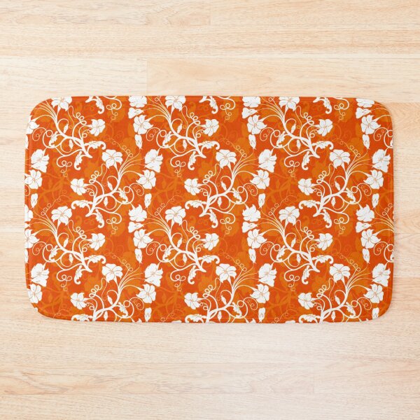 Item preview, Flower Pattern in Orange and White Design 113 designed and sold by Artnigel.