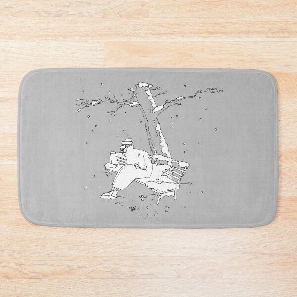 Item preview, Lonely Man and First Snow designed and sold by BlackLineWhite.