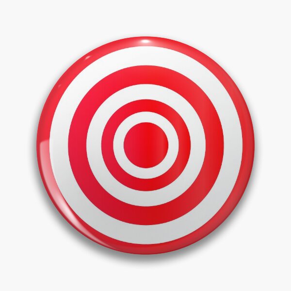 Item preview, Target. Purpose. Red and white circles. designed and sold by EvgeniiV.