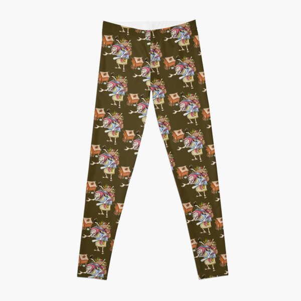 Baba Yaga & Chicken Leg Hut Leggings