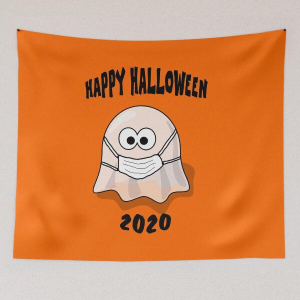 Item preview, Happy Quarantine Halloween 2020 Ghost designed and sold by oxoxoxo.