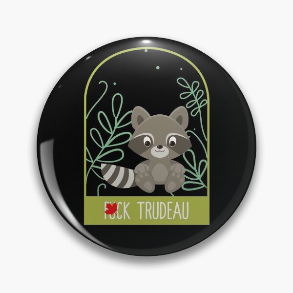 Item preview, F*ck Trudeau Raccoon designed and sold by KomarDesigns.