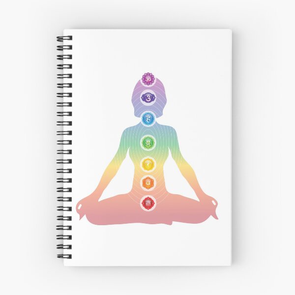 Item preview, Seven Chakra Symbols Woman Silhouette - 38 designed and sold by serenaking.