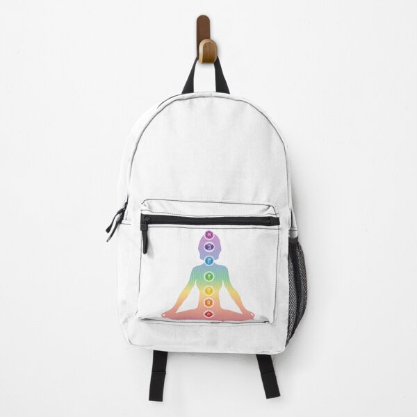 Item preview, Seven Chakra Symbols Woman Silhouette - 38 designed and sold by serenaking.