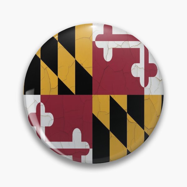 Item preview, Maryland Flag Grunge Wall designed and sold by TRowanDesign.
