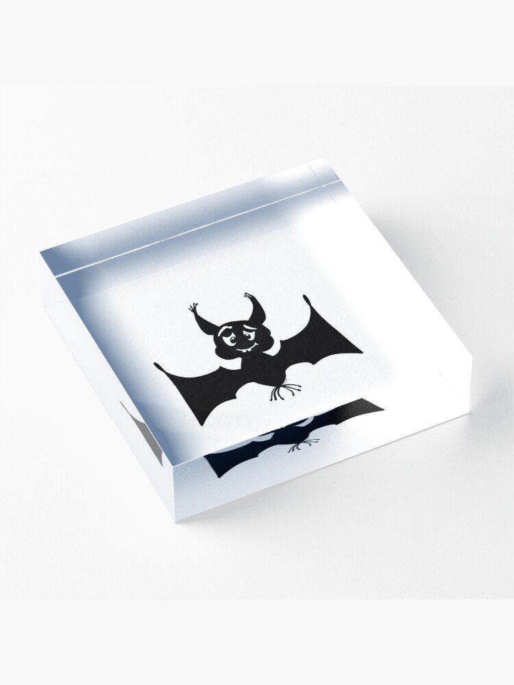 Alternate view of Billy the Halloween Bat Acrylic Block