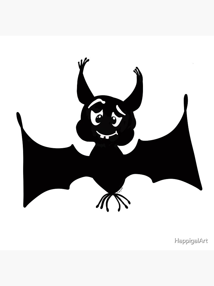 Billy the Halloween Bat by HappigalArt