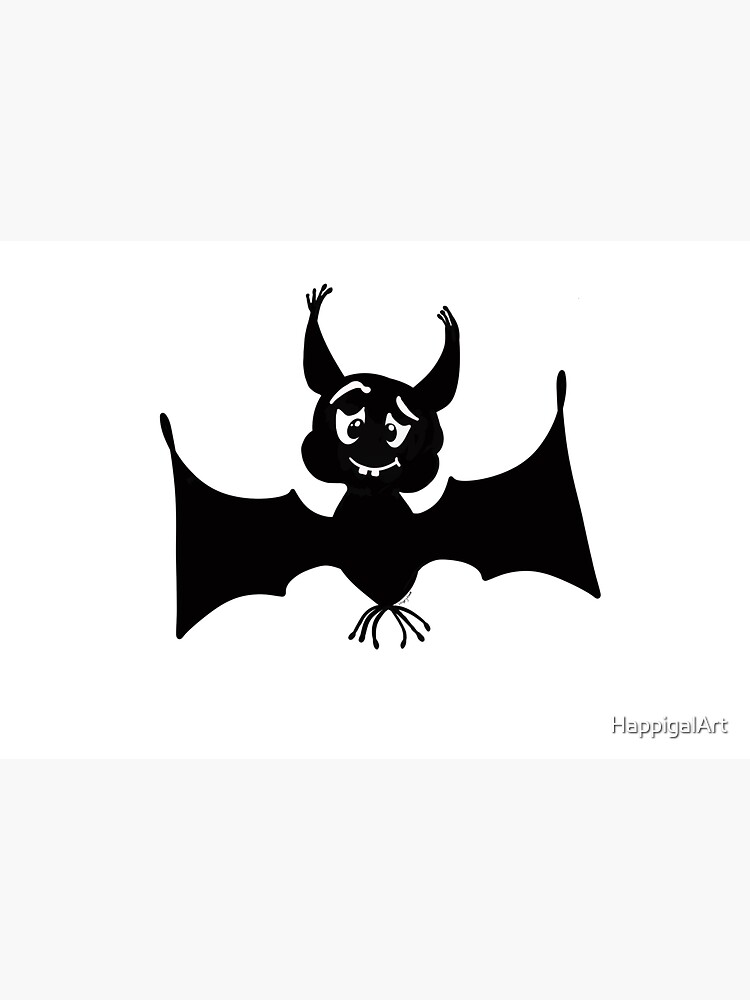 Billy the Halloween Bat by HappigalArt