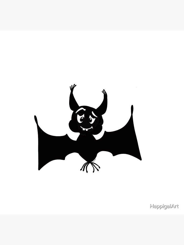Billy the Halloween Bat by HappigalArt