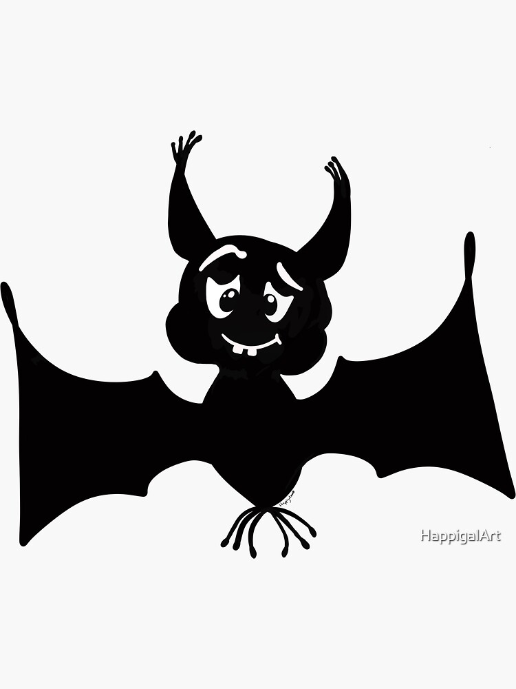 Billy the Halloween Bat by HappigalArt