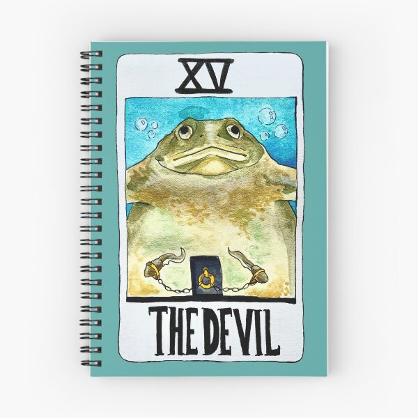 Item preview, The Devil Frog Tarot designed and sold by alfs-world.