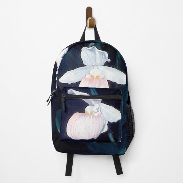 Item preview, Lady Slipper Orchid on Dark Background designed and sold by KarenZuk.