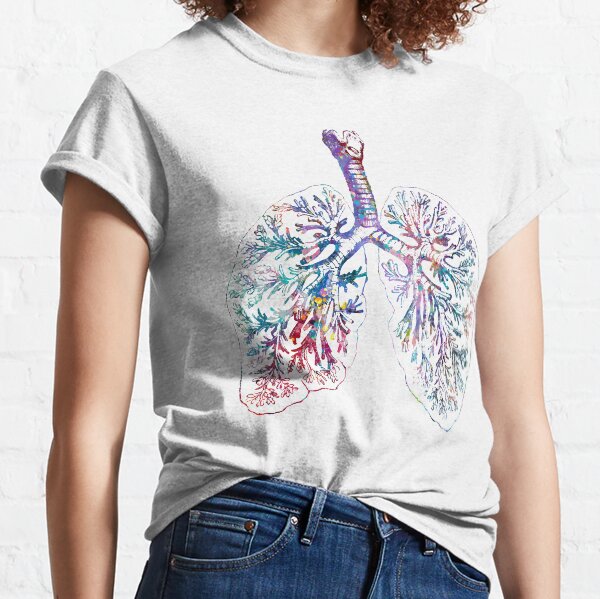 Anatomy of Human Lungs Classic T-Shirt