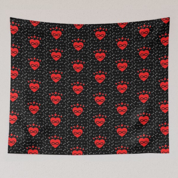 Item preview, polyamory infinity heart and stars designed and sold by chihuahuashower.