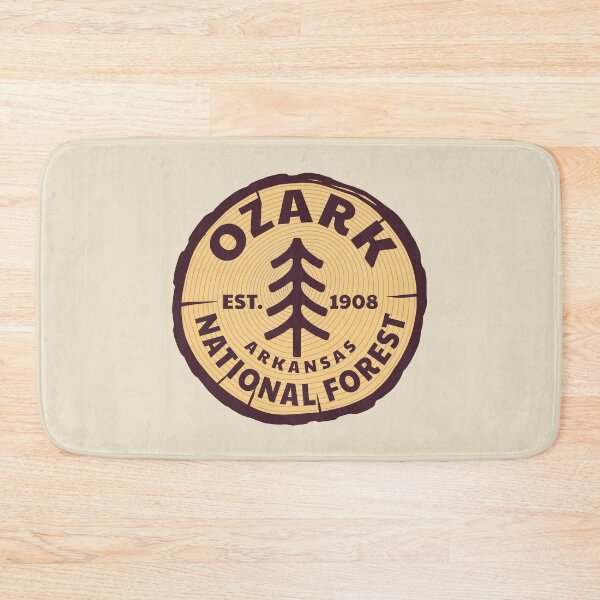 Artikelvorschau, Ozark National Forest Arkansas Laptop Gepäckstoßstange entworfen und verkauft von DESTINATIONS DECAL.