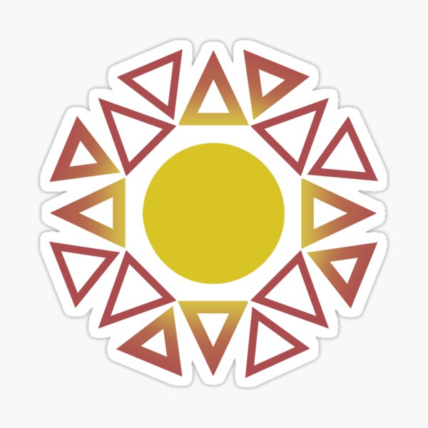 Directional Sun Sticker