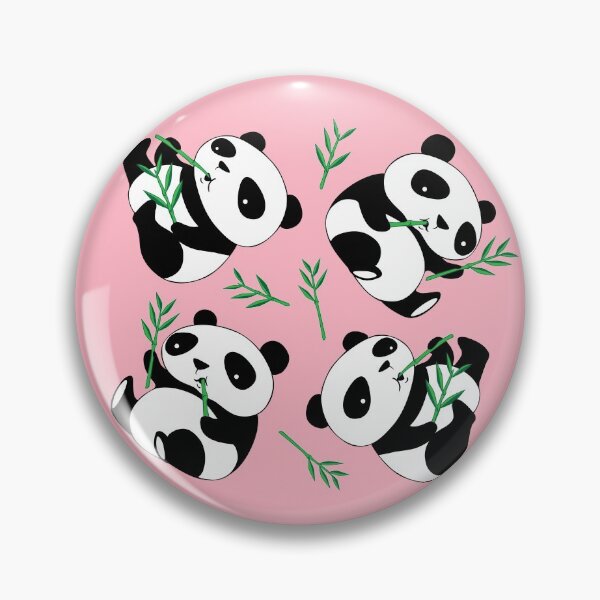 Item preview, Eating Panda (Pink) designed and sold by keeveneo.