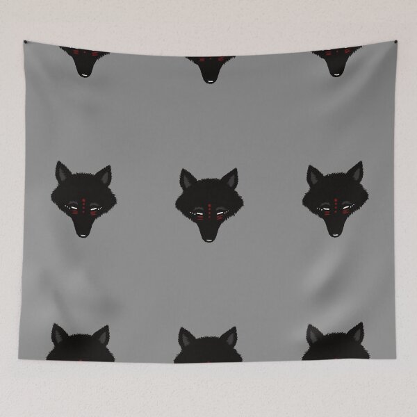 Item preview, Black Painted Wolf designed and sold by ShastinaRAS.