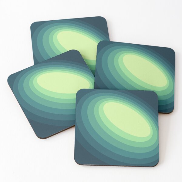 Item preview, Green Retro 70's Gradient designed and sold by socksoverjeans.