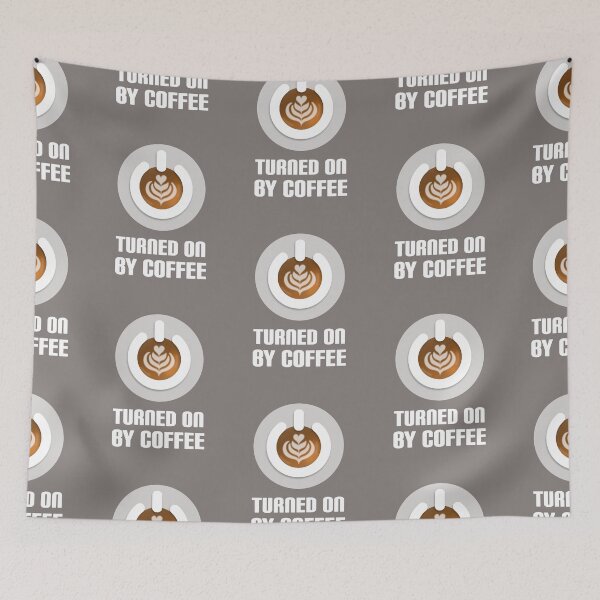 Item preview, Turned On By Coffee designed and sold by FunnyTypeWriter.