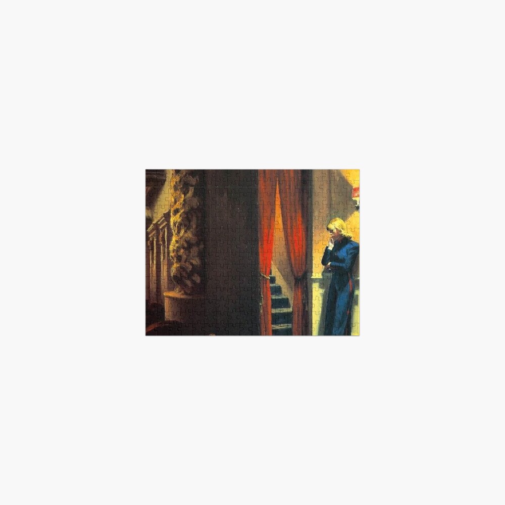 NEW YORK MOVIE - EDWARD HOPPER Jigsaw Puzzle
