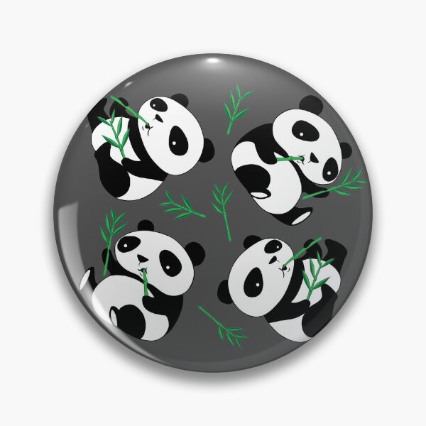 Item preview, Eating Panda (Grey) designed and sold by keeveneo.