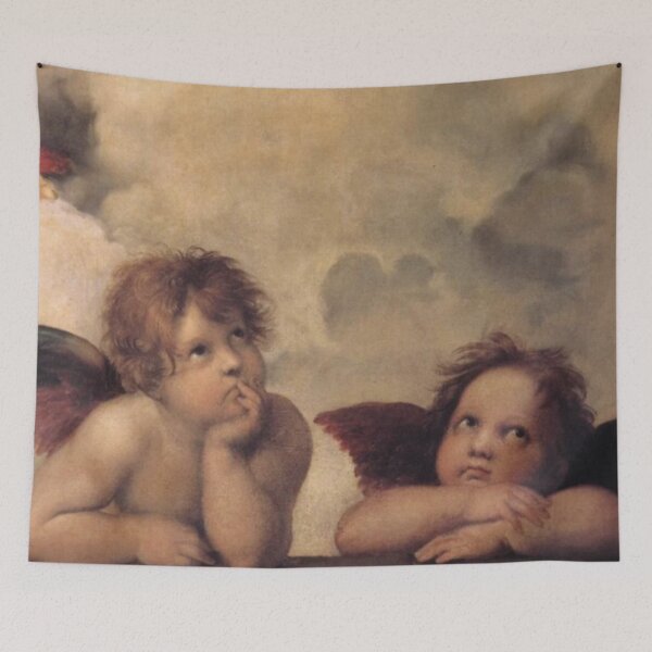 Item preview, THE SISTINE MADONNA (detail) - RAPHAEL designed and sold by arthistoryfever.