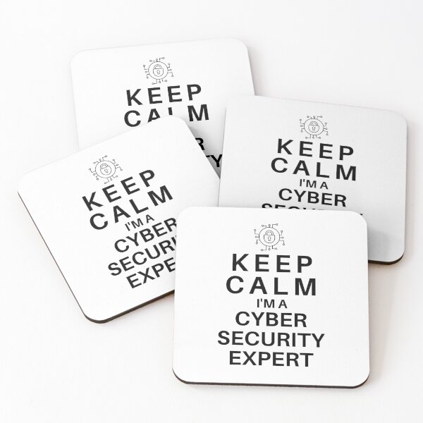 Item preview, Keep Calm I'm a CyberSecurity Expert designed and sold by tshirtfever.