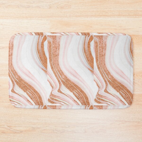 Item preview, Modern Rose Gold Marble  designed and sold by newburyboutique.