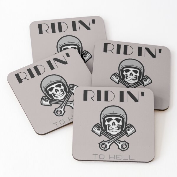 Item preview, RIDIN' TO HELL designed and sold by CoopClothing.