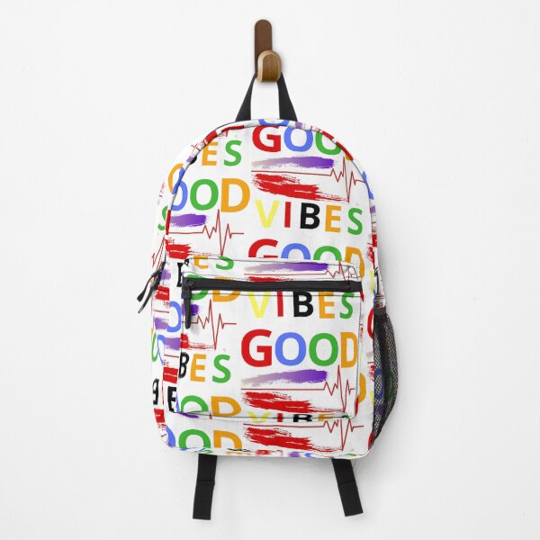 Item preview, Good Vibes Colorful Quote Graphic Design Art designed and sold by Trendy Design.