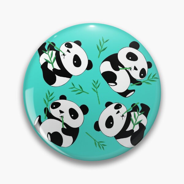 Item preview, Copy of Eating Panda (Turquoise) designed and sold by keeveneo.