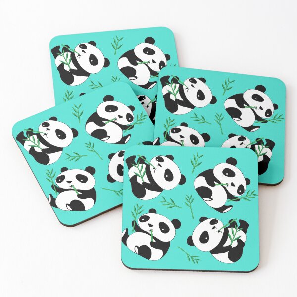 Item preview, Copy of Eating Panda (Turquoise) designed and sold by keeveneo.