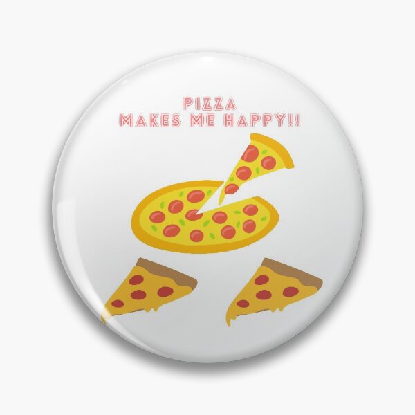 Item preview, Pizza Makes Me Happy designed and sold by Craftdrawer.