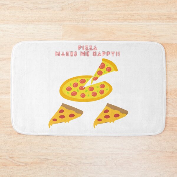 Item preview, Pizza Makes Me Happy designed and sold by Craftdrawer.