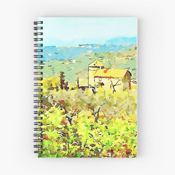 Item preview, Landscape with an house with silos in the olive grove designed and sold by Giuseppe Cocco.