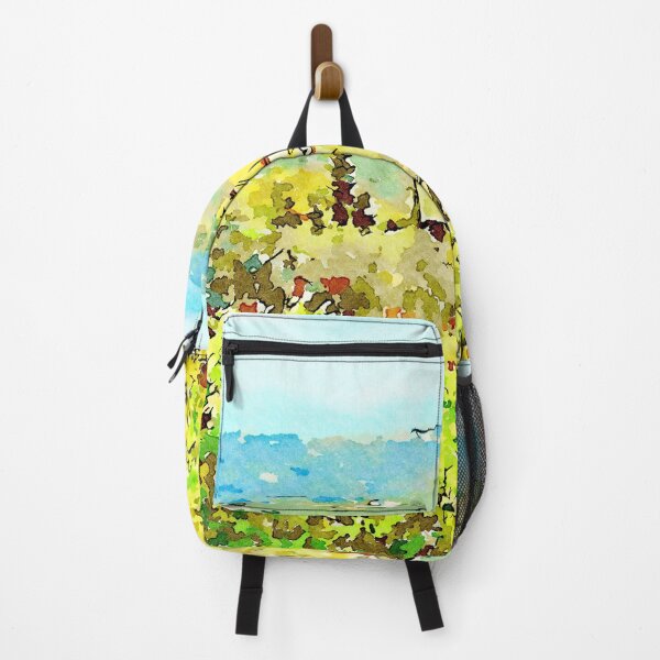 Item preview, Landscape with an house with silos in the olive grove designed and sold by Giuseppe Cocco.