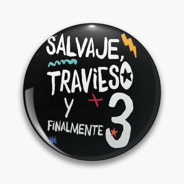 Item preview, Salvaje, travieso y finalmente 3, tercer cumpleaños del niño designed and sold by emmjott.