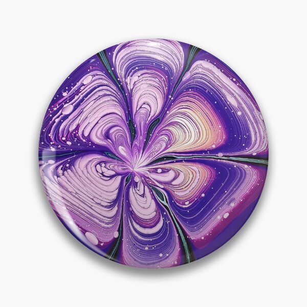 Item preview, abstract blue flower designed and sold by DK-PODsolutions.