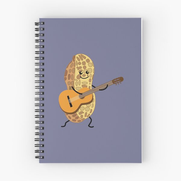 Item preview, Funny peanut with guitar designed and sold by spontania.