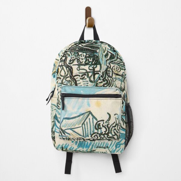 Item preview, OLD VINEYARD WITH A PEASANT WOMAN - VINCENT VAN GOGH designed and sold by arthistoryfever.