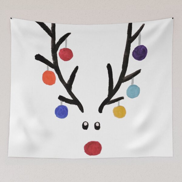 Item preview, Reindeer, watercolour art designed and sold by FineArtKate.