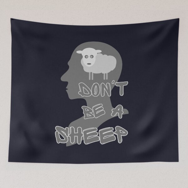 Item preview, don’t be a sheep 3 designed and sold by tuzlay.