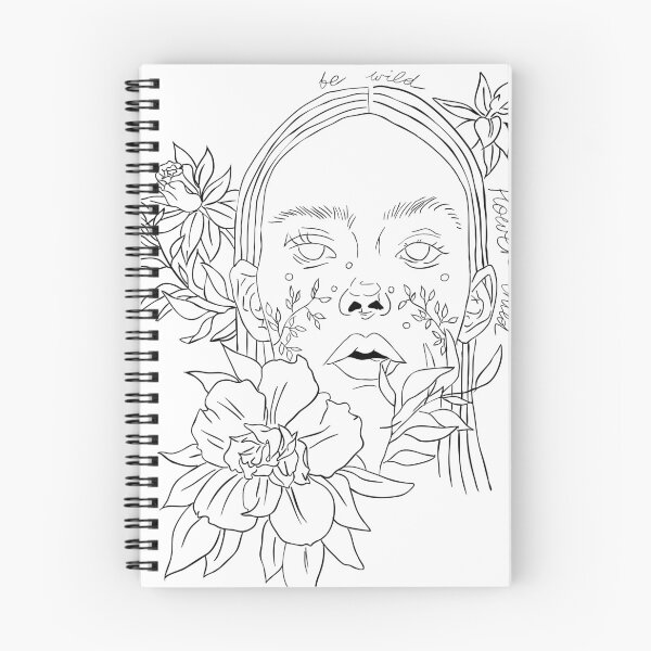 Item preview, be wild flower child designed and sold by cardboardworld.