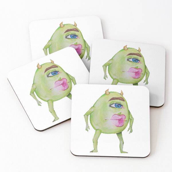 Item preview, Hand Painted Sexy Mike Wazowski designed and sold by Busterbread.