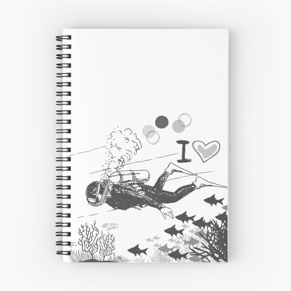 Item preview, I love scuba diving - vintage designed and sold by miaoxiang9.