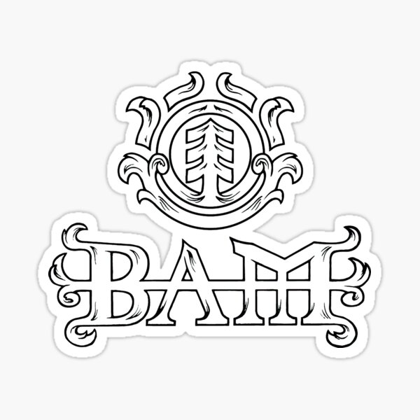 Item preview, Bam! (White & Black) designed and sold by bubacf.