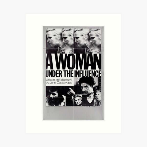 Canvas Print Movie A Woman Under The Influence (1974) Minimalist